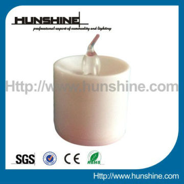 white electronic led candle bulb for gift promotion