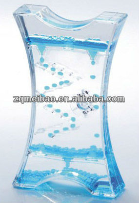 Made in China hot sale acrylic liquid timer,color liquid timer manufacturer