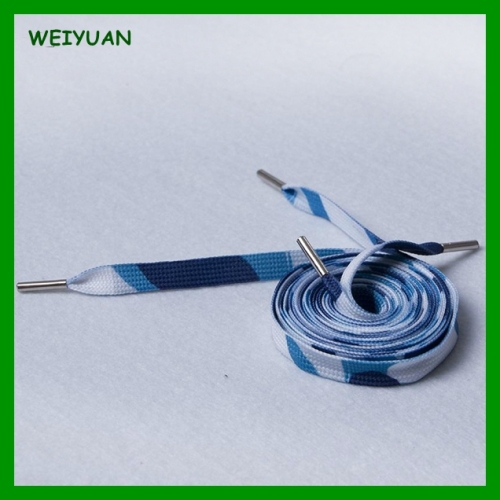 Yangzhou flat custom metal charm shoelace supplier