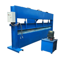 Hydraulic bending machine equipment for steel plate
