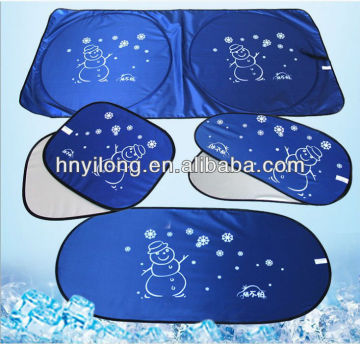 190T promotional sun blind for cars