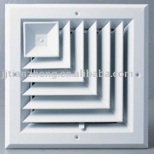Extruded Aluminum Sidewall/Ceiling Air Diffuser 2-Way Corner