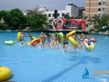 Family Entertainment Blower And Tsunami Surf Wave Pool For Amusement Park
