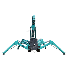 Hengwang HWS30 Mini Diesel Engine Drive Electric Spider Crane