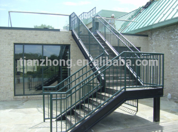 Modern Outdoor Steel Structure Stairs