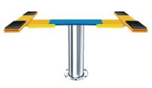 Under-ground car washing lift single post lift