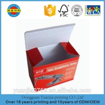 Printed corrugated machinery packaging box