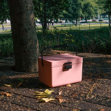 Everich 12L Plastic Hard Insulated Cooler Box for Outdoor Camping