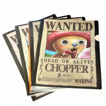 Soft Plastic Cut Flush A4 PP Open Top and Side Folder