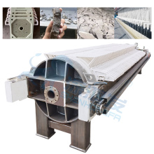 Cylindrical Filter Press For Laundry Wastewater Treatment