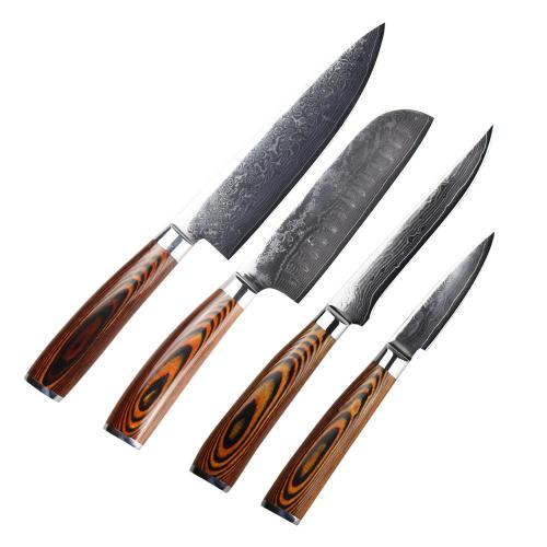 High quality 67-layer Damascus steel kitchen knife