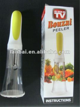 Bonzai Peeler, Trumpet Shaped Peeler, 3 blades peeler