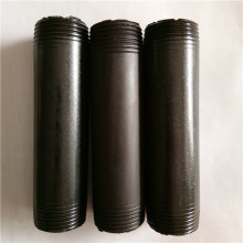 Black/ Galvanized Nipple Malleable Iron Pipe Fittings
