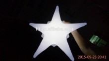 inflatable white led light stars_ long lighting party sealed stars