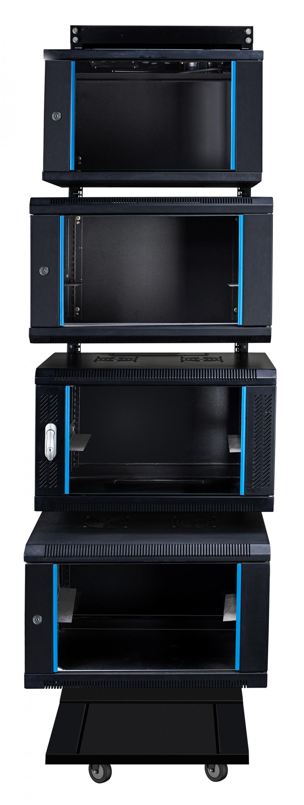 Standard IT system metal cabinets for telecommunications