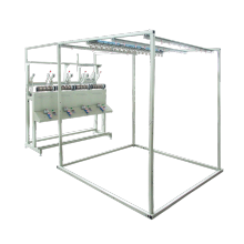 High Speed Large Package Doubling Winder with 10 Inch Grooved Drum - LZ-M-L-D-B Wooden Case