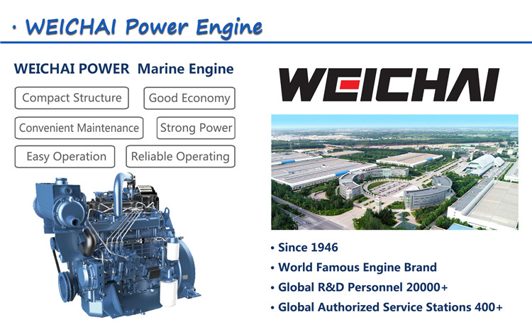 Favorable Price CCS Approved 40HP marine diesel engine with GearBox