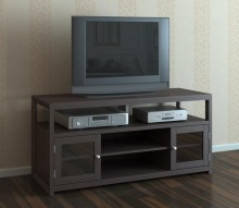 48 inch Wooden Upper Shelf Plasma Media Modern TV Cabinet