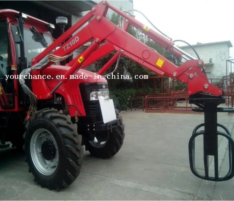 Ce Approved Europe Hot Sale Quick Hitch Type Bale Grab for 25-180HP Wheel Farm Tractor Front End Loader Made in China