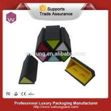 Travel elegant custom small cufflinks gift box for men (WH-0289)