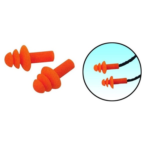 Orange PET Material Ear Plug AW-EP1290