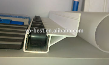 Customize PVC Plastic profile, precise dimension plastic profile fitting