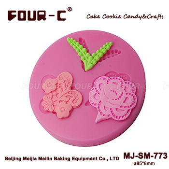 Flower Designs fondant mould,silicone sugarcraft decorating mould