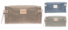Custom high quality waxed canvas kit bag