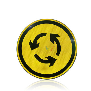 LED Luminous Flashing Aluminum Traffic Warning Sign