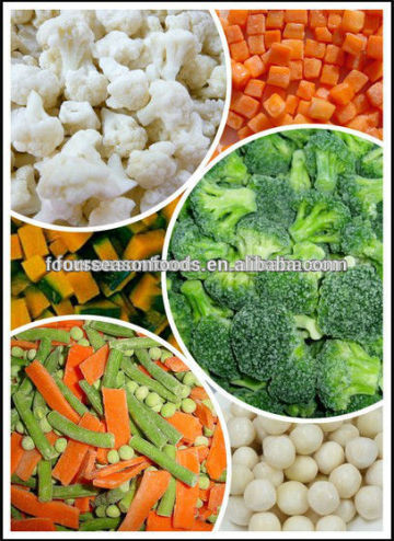 Haccp Deep iqf frozen vegetables Chinese origin Frozen vegetables