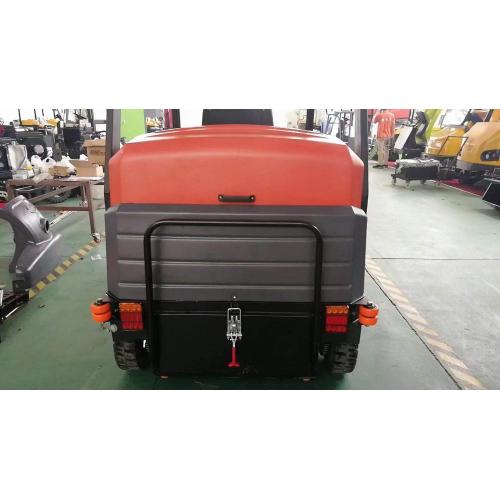 Lori Pengumpulan Suction Suction Suction Elektrik Sweeper Jalan Sweeper