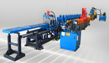 Cold-formed Steel C Profile Roll Forming Machine
