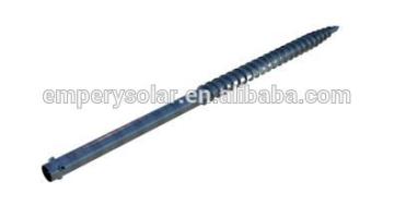 Ground screws for Solar energy system