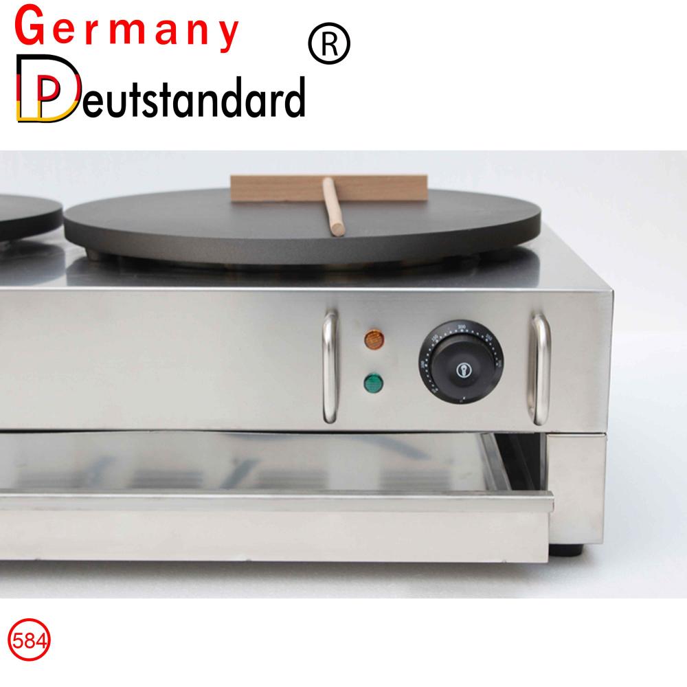 NP-584 commercial double heads crepe maker machine