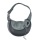 Schwarzes PVC und Mesh Pet Sling