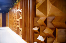 Qrd Diffusor Real Solid Wood Wall Panel