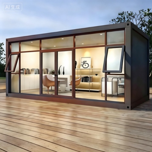 Design-Forward Foldable House for Temporary Urban Use