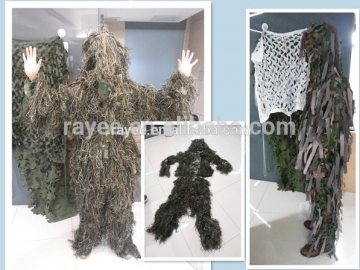 Camouflage Military Rainsuit Police Rain Suits With Ground Sheet And Tent Purpose, traje militar de camuflaje