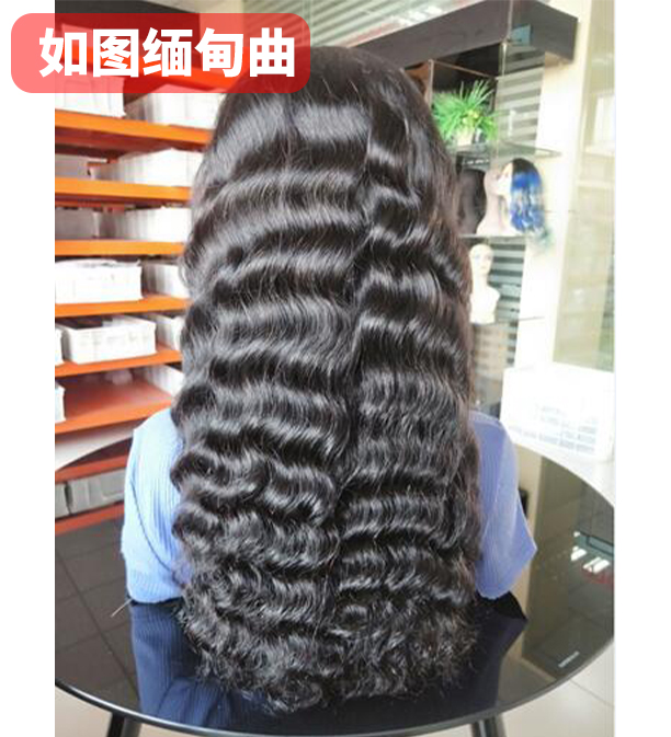 Raw Vietnamese Burmese Hair Wig Unprocessed Virgin Natural Straight & Wavy Hair Vendors, Cuticle Aligned Raw  Human Hair Wigs