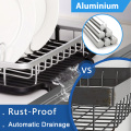 rust proof aluminium dish rack