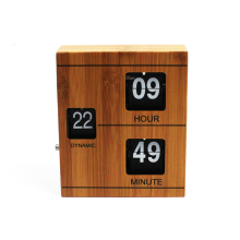 Wood Book Flip Clock for Decorating