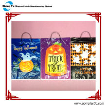 Hard Loop Handle Plastic Shopping Bags