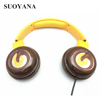 Cute Design Cheapest Drop To Drop Free Shiping Free Headband kid used Headphone sample