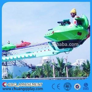 Theme park amusement rides mini glider plane