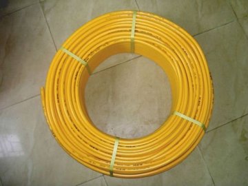 Overlap pe-al-pe gas pipe