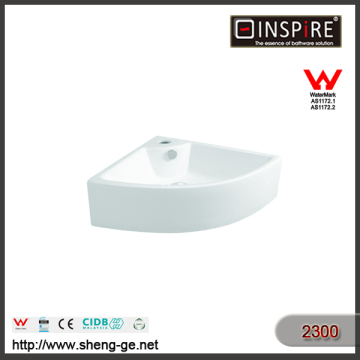 2300 Triangle shape special popular design wall-hung art basin