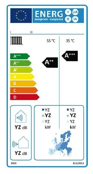 R32 Split Inverter System Heater Air to Water Heat Pump for Central House Heating Cooling and Domestic Hot Water