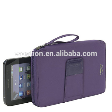 purple color tablet PC bag smart cover