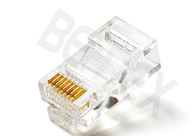 Rj45 Cat5 Cat5e Cat6 Network Connector 8p8c Modular Plug