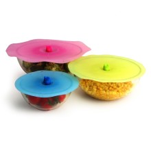 Food Safe Good Sealing Silicone Keep Fresh Lids /multifunctional silicone fresh sealed lid